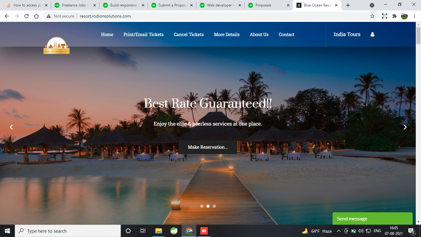 resort